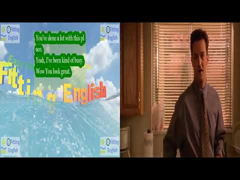 Lesson044 Study English through film FOOLS RUSH IN on 3chnl Fitting English