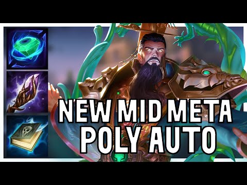 BUILD POLY ON EVERY MAGE THE DAMAGE IS INSANE - Yu Huang Mid Ranked Conquest