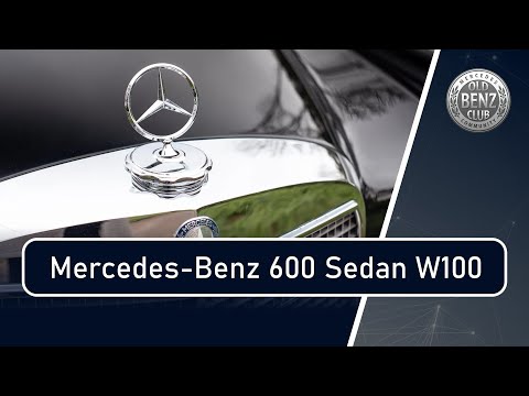 W100 Mercedes-Benz 600 Sedan Meisterwerk von Paul Bracq, 1968