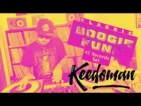 Boogie, Disco, Funk Mix - Keedoman 45 Vinyl Dj Set