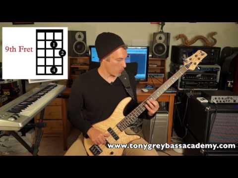 Bass Lesson on Sequential Diatonic Triads by Tony Grey