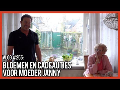 BLOEMEN EN CADEAUTJES VOOR MOEDER JANNY - GERARD JOLING - VLOG #255