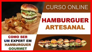 ? Curso Hamburguer - Curso de Hambúrguer Artesanal - curso de hambúrguer artesanal online