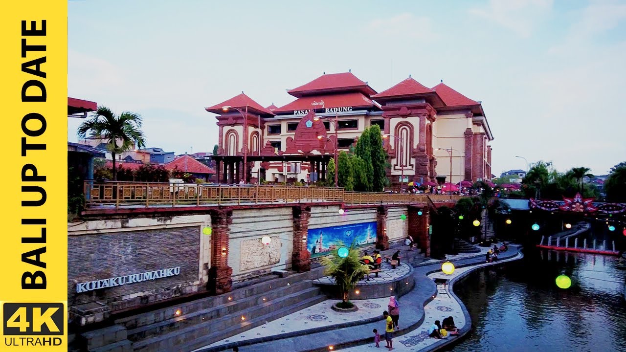 Immersive street-level walking tour through Denpasar, Indonesia, showcasing authentic urban landscapes, local architecture, and the vibrant atmosphere of the city's neighborhoods