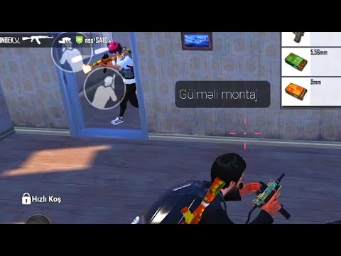 PUBG MOBİLE GÜLMƏLİ MONTAJ - Qabil, Məhəmməd Dəniz