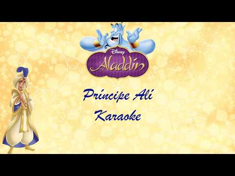 Príncipe Alí | Aladdín 1992 | Karaoke 🧞‍♂️✨