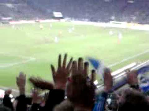 hsv fans auf schalke