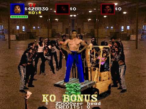 [TAS] Arcade Pit-Fighter by CoolHandMike in 03:40.55