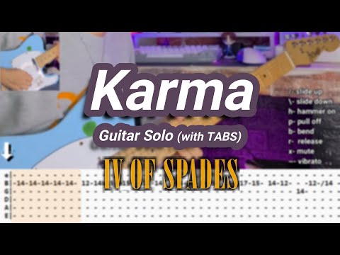 Karma |©IV OF SPADES |【Guitar Cover】with TABS