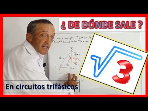 ✅ RAIZ DE 3 EN CIRCUITOS TRIFÁSICOS❓