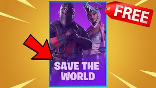 How To Get SAVE THE WORLD for FREE in Fortnite Season 3!