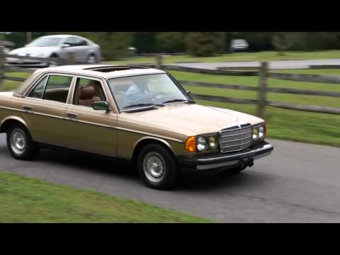 1985 Mercedes Benz 300D Turbo Diesel For Sale 134,000 miles!