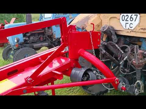 Польская косилка роторная навесная z178 в сборке