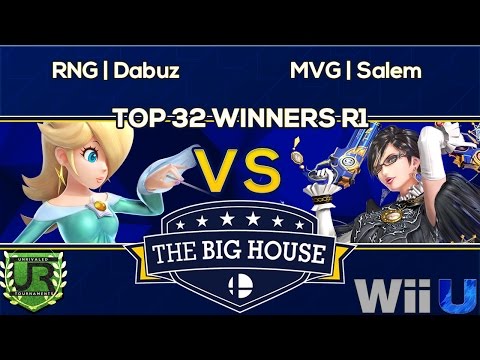 TBH6 TOP 32 WINNERS R1 - RNG | Dabuz (Rosalina) vs MVG | Salem (Bayonetta) - Wii U
