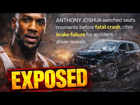 Anthony Joshua’s Car Crash Keeps Getting More Suspicious…