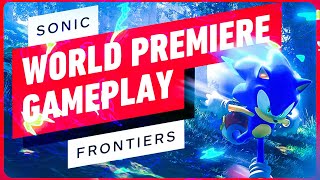 Sonic Frontiers gameplay - SONIC FRONTIERS LEAK 🔵💨