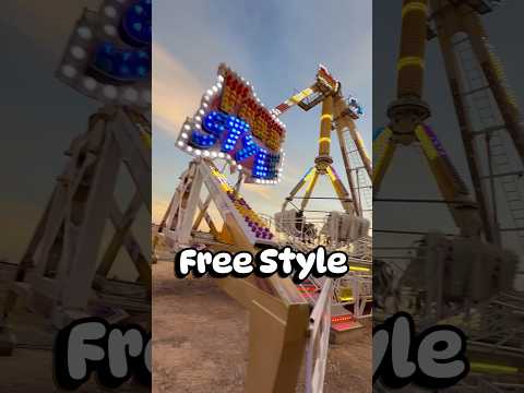 Atracciones de Feria - Free Style - Fiestas de Xirivella #feria #atraccionesdeferia #freestyle