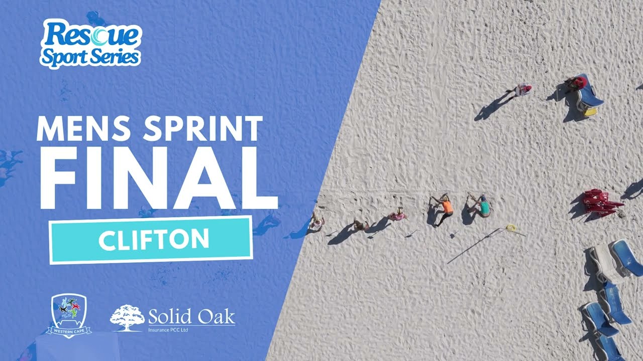 Mens Beach Sprint | Clifton | Lifesaving Rescue Sport Series | Full Commentary