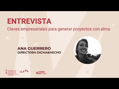 Entrevista a Ana Guerrero, directora de Dicha&Hecho | Presentación LLAMP AMES 2022[;;;][;;;]