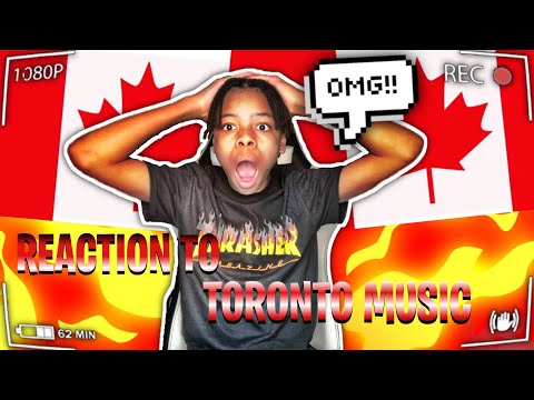 AMERICANS FIRST EVER REACTION TO TORONTO RAP/MUSIC 🇨🇦
