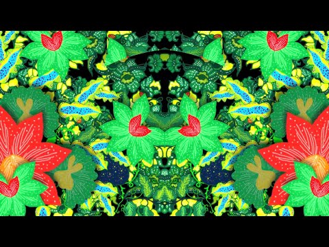 1 Hour Visual In Full HD / nr.325 / Floral Club VJ Stage Graphics