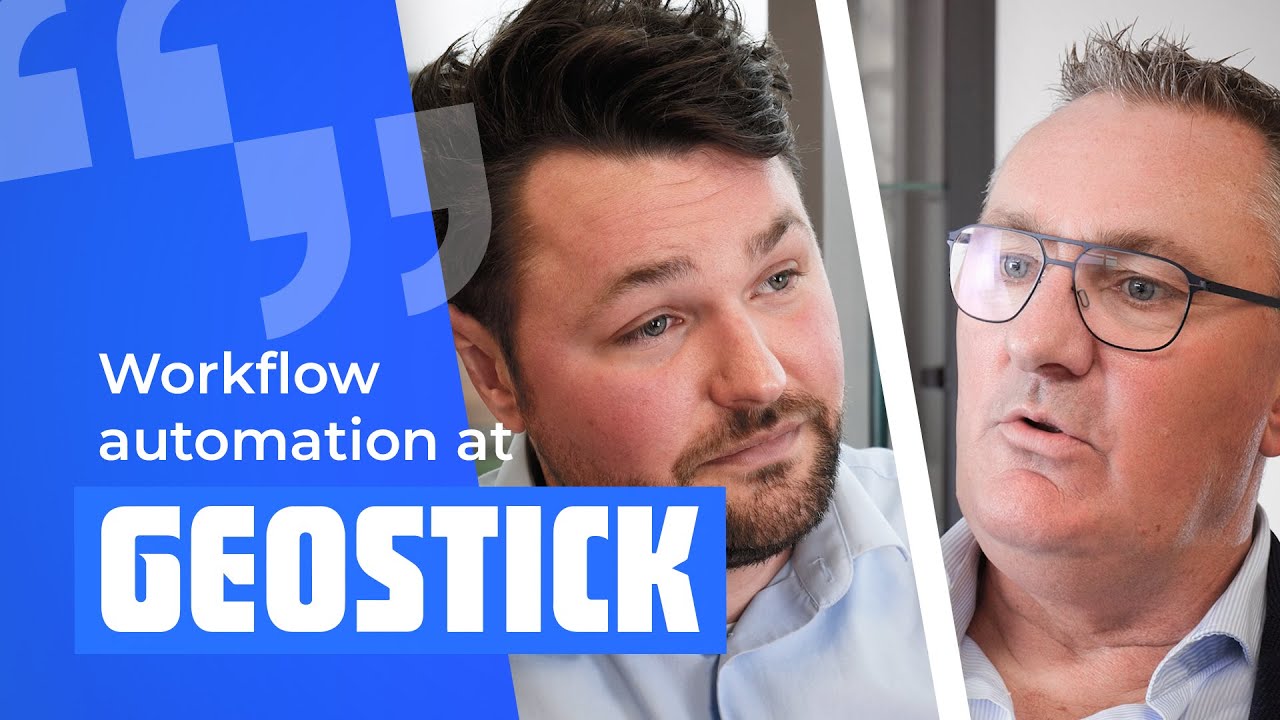 Workflow automation at Geostick