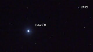 Finally good Iridium flare | Iridium 32, Jan, 18, 2018