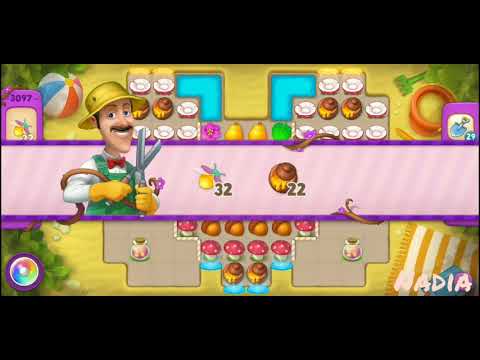 Gardenscapes Level 3097. No Boosters used