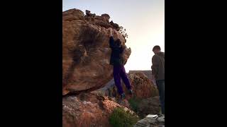 Video thumbnail of Silver Bullet, 7c+. Rocklands