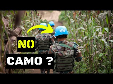 Why Do UN Peacekeepers Wear BLUE Helmets? CAMOUFLAGE Would Make More Sense