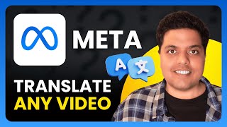 How To Translate Your Video Into Any Language with AI | Meta AI Seamle