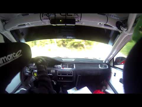 7 Rajd Stomil PS 2 - Gołęczyna-Dobrków -   Pomprowicz/ Sokołowski Honda Civic