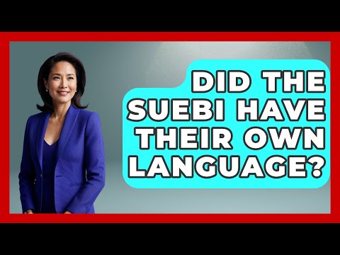 Did The Suebi Have Their Own Language? - Europe Through the Ages