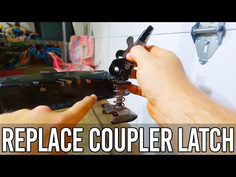 How To Replace Boat Trailer Coupler Latch - Quick & Easy Installation - Tow Hitch Repair