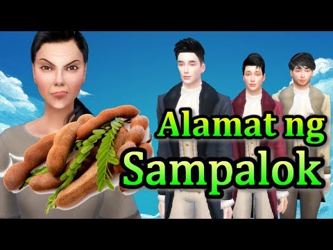 Alamat ng Sampalok | Mga Kwentong Pambata Tagalog na may Aral | Filipino Fairy Tales | Sims 4 Story Video