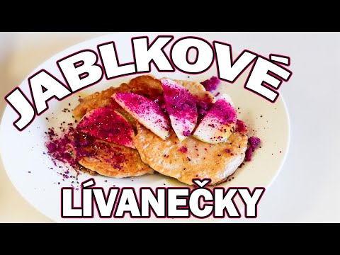RYCHLÉ JABLKOVÉ LÍVANEČKY, JEDNODUCHÝ RECEPT, LÍVANCE
