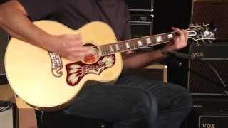 Video thumbnail for Gibson Montana Gold Flame Maple  •  SN: 10034045 by Wildwood Guitars