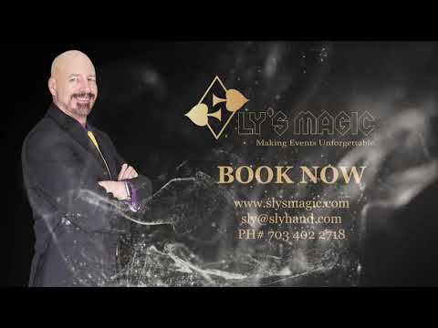 Promotional video thumbnail 2 for Sly's Magic - #1 in Corporate and Adult Magic