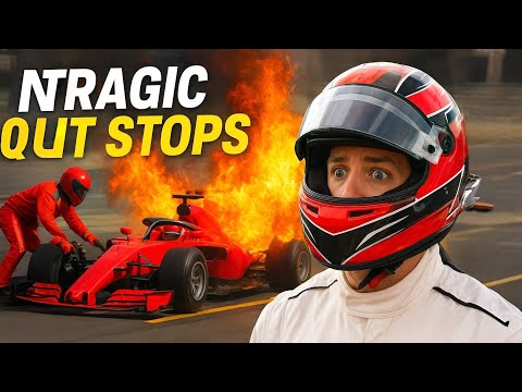 F1 Pit Stops But They Get Increasingly More Tragic (Fails & Disasters)