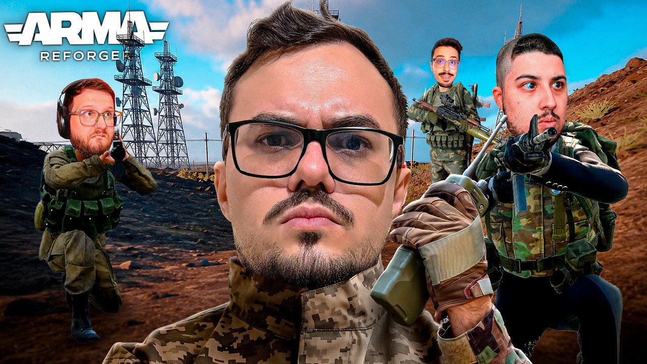 EM BUSCAR DE CAPTURAR O PONTO DO RADIO  - ARMA REFORGER