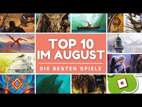 Meine Top 10 Brettspiele im August 2021 - Einige richtig große Brocken!