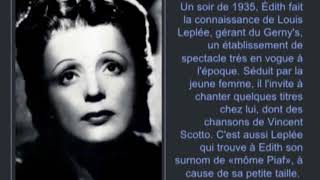 Edith Piaf   -  Plus bleu que tes yeux