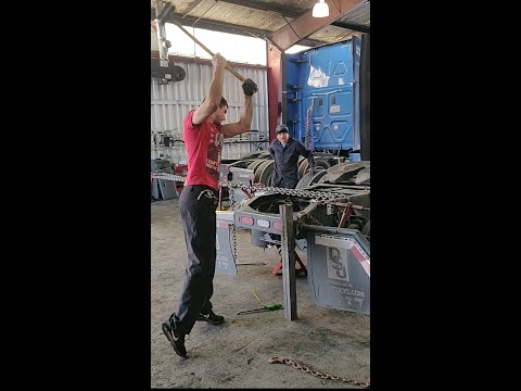 Frame Rails Straightening #reels #mechanical