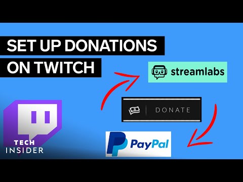 how to set up donations on streamlabs
