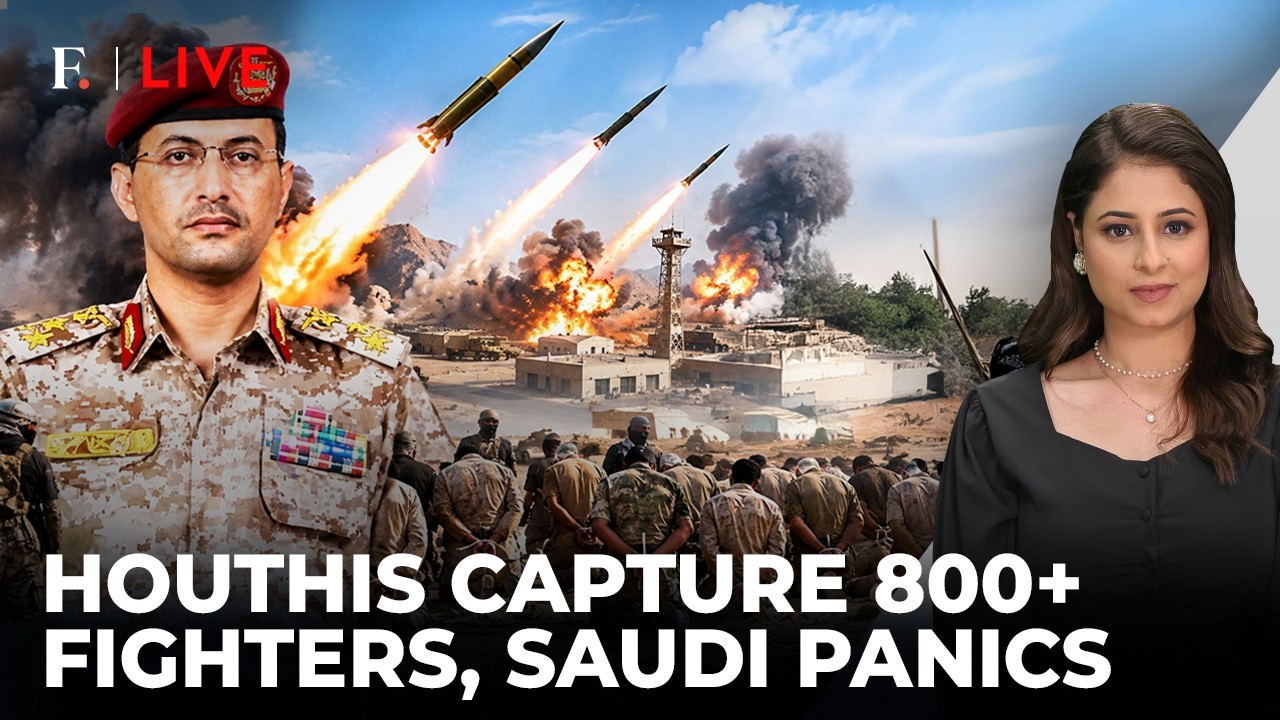 '800+ Captured': Houthis 'Humiliate' Saudi Forces; MBS Sounds SOS, Seeks UK's Help | Firstpost Live
