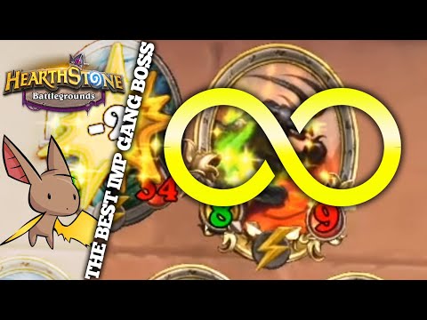 Firebat & Zalae vs the Infinite Imp Gang Boss | Hearthstone Battlegrounds