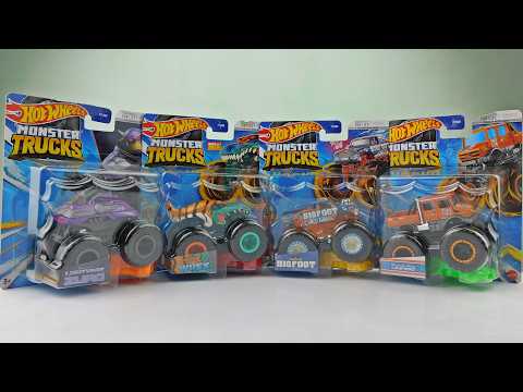 EXCLUSIVE Hot Wheels Monster Trucks 2024 First Look: Unboxing the *ENTIRE* New Series 1 Collection!