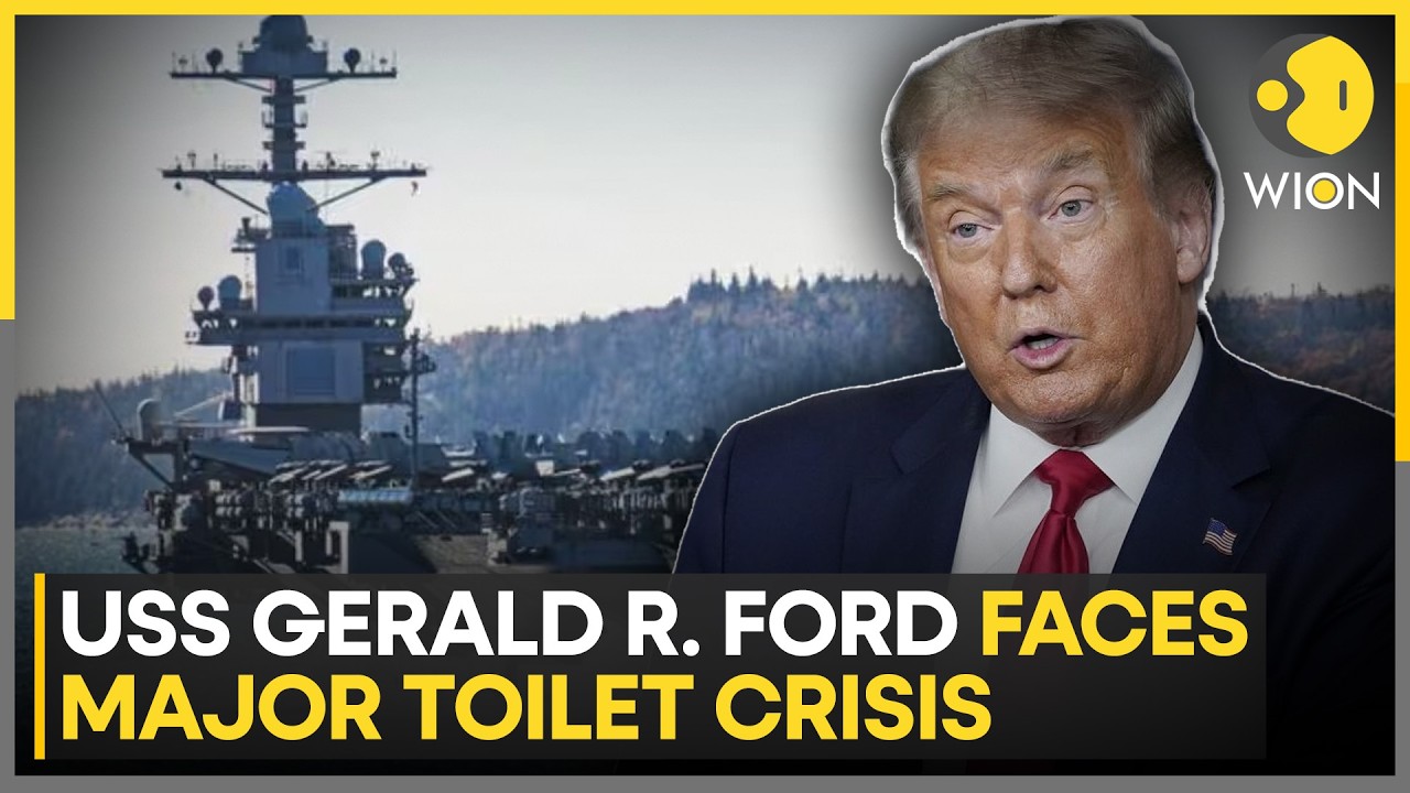 US & Israel Attack Iran: USS Gerald R. Ford Faces Massive Toilet Crisis While Deployed Near Iran
