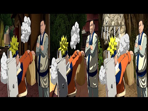 NARUTO RISE OF A NINJA - Ramen Delivery Mission (Level 1 - 10) - XBOX 360 4K 60 FPS