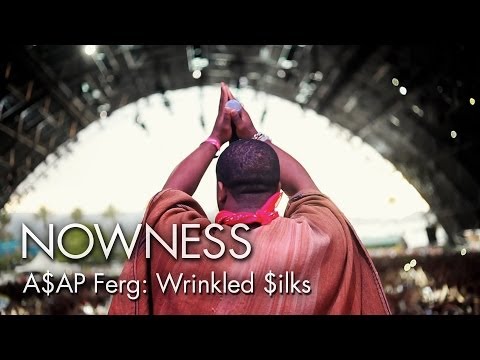 A$AP Ferg in "Wrinkled $ilks" by Barbara Anastacio